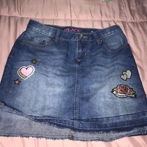 Denim skirt